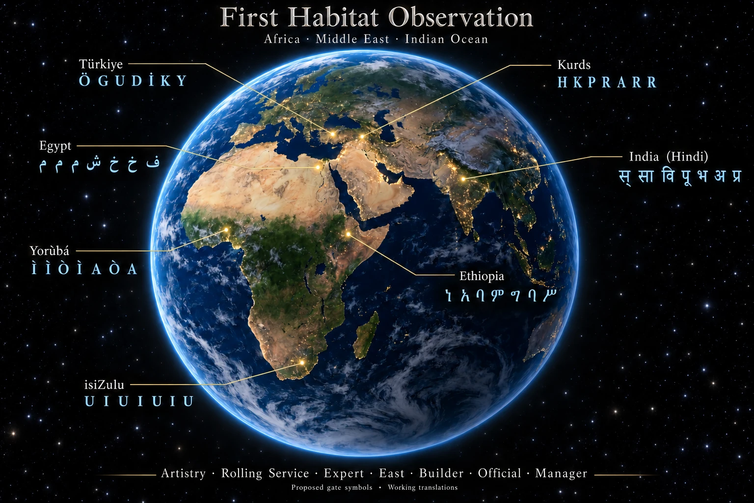 Africa, Middle East and Indian Ocean